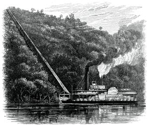 Bir pamuk oluğu, Amerika Birleşik Devletleri, c1880 by Unbekannt