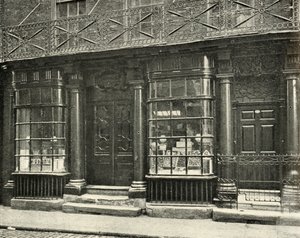 On sekizinci yüzyılın ikinci yarısında, Artillery Row, Houndsditch, Londra'da güzel bir dükkan, by Unbekannt