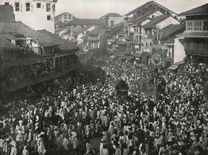 Büyük bir yerli alayı, Bombay, Hindistan, 1895. by Unbekannt