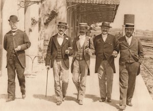 Yürüyen bir grup bey, 1937 by Unbekannt