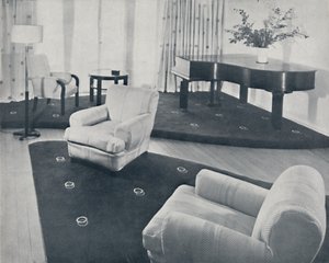 Ian Henderson & Co., Londra, 1935 tarafından tasarlanan ve yürütülen bir salon by Unbekannt