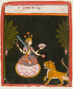 Devi serisinden bir sayfa, c. 1660. by Unbekannt