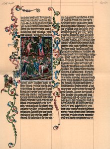 Wenzel İncilinden bir sayfa, c1400, 1903 by Unbekannt