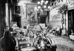 Bir salon, Sandringham House, Norfolk, 1910 by Unbekannt