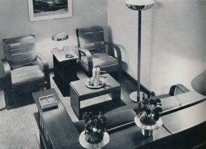 Oturma odasından bir bölüm, 1936 by Unbekannt