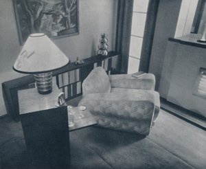 Michael Dawn tarafından tasarlanmış ve döşenmiş küçük bir oda, Bedford, İngiltere, 1935 by Unbekannt