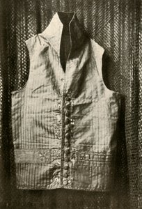 Kont Lemcke tarafından giyilen bir yelek, c1798, 1937. by Unbekannt