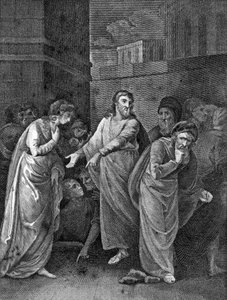 Zina ile suçlanan bir kadın, 1813 by Unbekannt