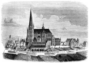 Saint-Denis Manastırı, 16. yüzyılın sonlarında 1849 by Unbekannt