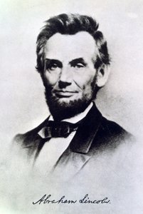 Abraham Lincoln, ABD Başkanı, c1865 by Unbekannt