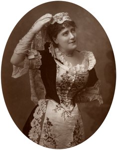 Ada Cavendish, İngiliz aktris, 1882 by Unbekannt