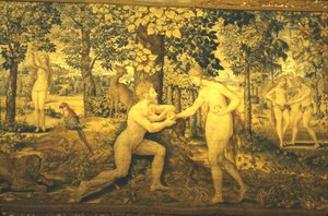 Adem ve Havva. Günaha, c16. yüzyıl, 20. yüzyıl by Unbekannt