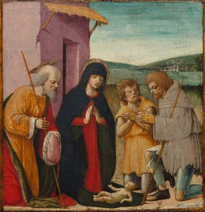 Çobanların Hayranlığı, c. 1480-1500. by Unbekannt