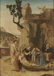 Çobanların Hayranlığı, c. 1500. by Unbekannt