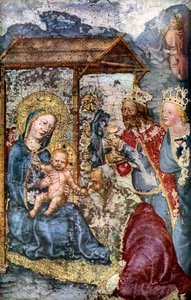 Üç Kralın Hayranlığı, c1360 1955 by Unbekannt
