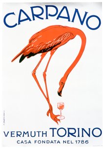 Carpano Vermut reklamı by Unbekannt