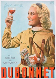 Dubonnet tonik şarabı reklamı, 1938 by Unbekannt