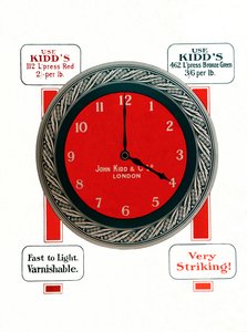 John Kidds & Co. Ltd. Mürekkepleri için Reklam, 1917 by Unbekannt