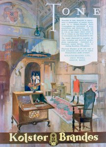 Kolster Brandes radyo gramofonları için reklam, 1930 by Unbekannt
