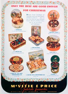 McVitie ve Price bisküvileri için reklam, 1938 by Unbekannt