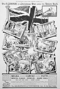 Gramofon ve Daktilo Şirketi Reklamı, 1906 by Unbekannt