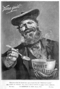 Provost Yulaf için Reklam, 1901 by Unbekannt