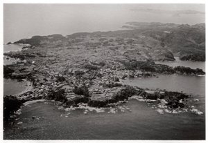 Bir Zeplin'den Oginohama, Japonya'nın havadan görünümü, 1929 1933 by Unbekannt