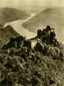 Aggstein Şatosu, Wachau, Aşağı Avusturya, c1935. by Unbekannt