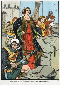 Agnes, Dunbar Kontesi 1312-1369, Kara Agnes olarak bilinir, 1338 20. yüzyılın başlarında by Unbekannt