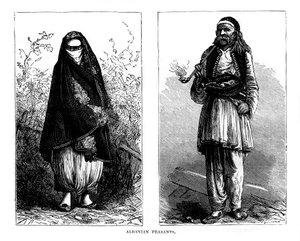 Arnavut köylüler, 19. yüzyıl by Unbekannt