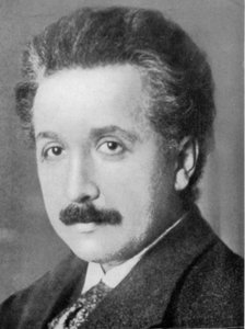 Albert Einstein 1879-1955, Alman-İsviçreli matematikçi ve teorik fizikçi, c1920 by Unbekannt