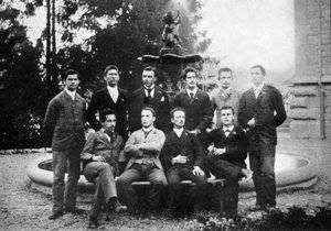 Albert Einstein 1879-1955, Alman-İsviçreli matematikçi ve teorik fizikçi, c1896 by Unbekannt
