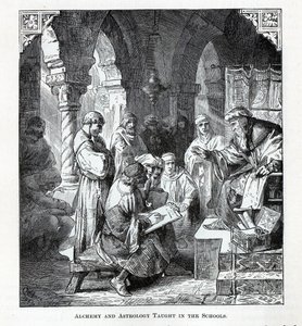 Okullarda Okutulan Simya ve Astroloji, 1882 by Unbekannt