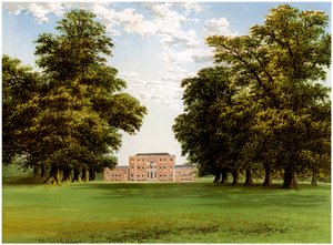 Aldby Park, Yorkshire, Darley ailesinin evi, c1880 by Unbekannt