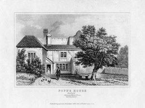 Alexander Popes Evi, Binfield, Berkshire, 19. yüzyılın ortaları by Unbekannt