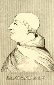 Alexander VI, 1431-1503, 1830. by Unbekannt