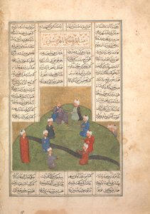 İskender ve Yedi Bilge Çemberi, Nizami