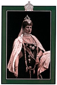 Danimarka Alexandra 1844-1925, Kral Edward VII