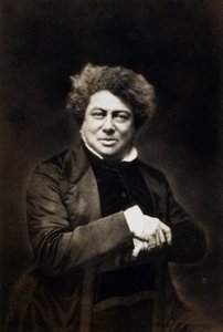 Alexandre Dumas the Elder, Fransız romancı ve oyun yazarı, c1840-1860 by Unbekannt