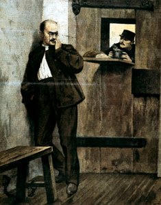 Alfred Dreyfus hapiste, 1895 by Unbekannt