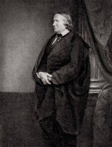 Alfred de Vigny, Fransız şair, oyun yazarı ve romancı, 1862 by Unbekannt