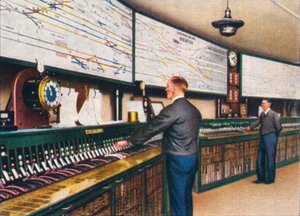 Tamamen elektrikli sinyal kutusu, 1938 by Unbekannt