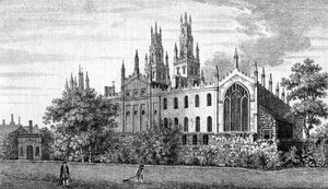 Tüm Ruhlar Koleji, Oxford Üniversitesi by Unbekannt