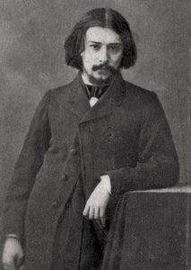 Alphonse Daudet, Fransız romancı, 1869 by Unbekannt
