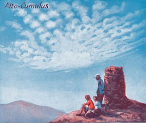 Alto-Cumulus - Gökyüzünde Bir Düzine Temel Bulut Oluşumu, 1935 by Unbekannt
