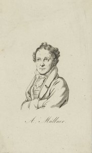 Amandus Gottfried Adolf Muellner 1774-1829, 1810-1820. by Unbekannt