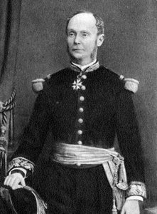 Amedee Courbet, Fransız amiral, 1880 by Unbekannt