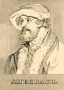 Amerbach, 1440-1513, 1830. by Unbekannt