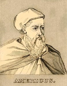 Americus, 1454-1512, 1830. by Unbekannt