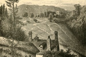 Amesbury, Vespasians Kampına Doğru Bakış, 1898. by Unbekannt